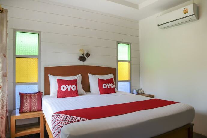 Imagen de la habitación del Hotel Oyo 1060 Lanta Andaleaf Bungalow. Foto 6