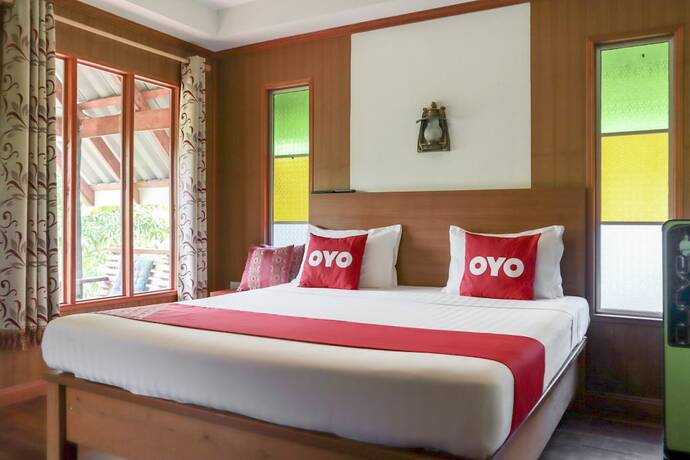 Imagen de la habitación del Hotel Oyo 1060 Lanta Andaleaf Bungalow. Foto 12