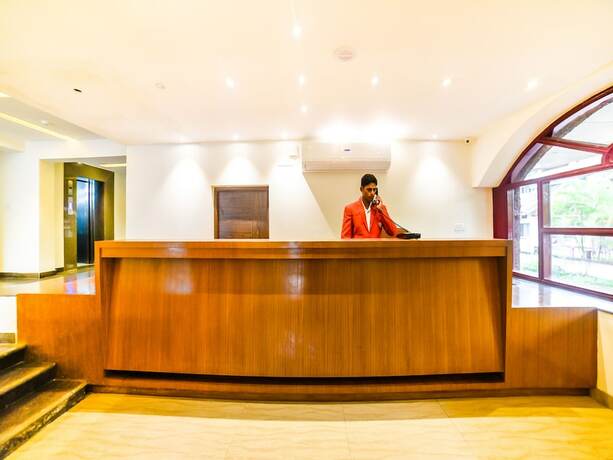 Imagen de los interiores del Hotel Oyo 16096 Flagship Purushottam Mapusa. Foto 19