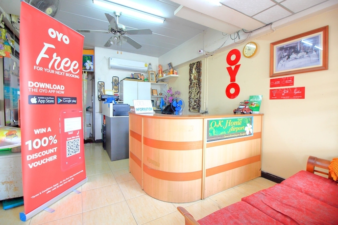 Imagen de los interiores del Hotel Oyo 376 Ok Home Airport. Foto 18