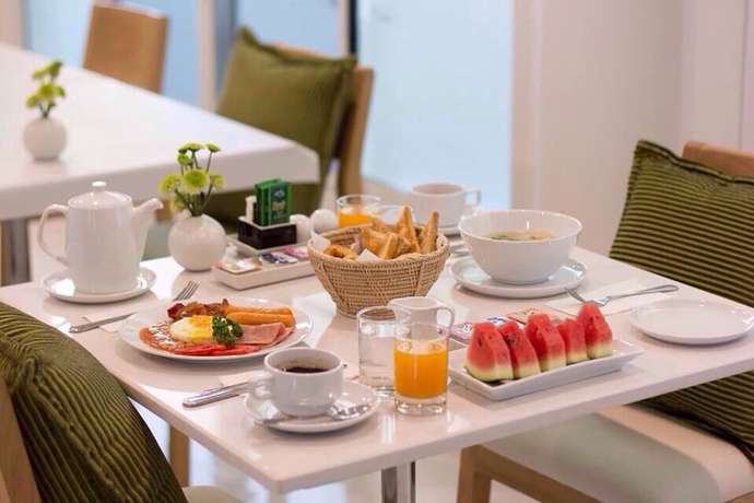 Imagen del bar/restaurante del Hotel P21 Chiang Mai. Foto 6