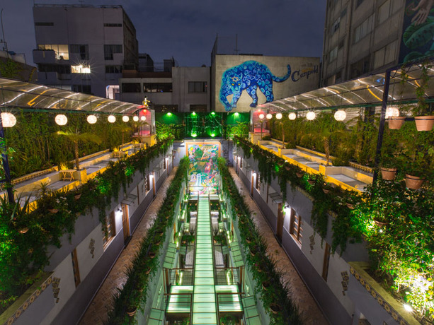 Imagen de los exteriores del Hotel PARQUE MEXICO. Foto 6