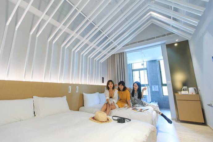 Imagen de la habitación del Hotel PIN, Jiaoxi. Foto 4