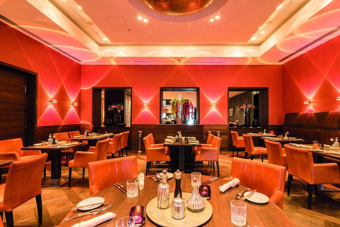 Imagen del bar/restaurante del Hotel PLAZA INN K&ouml;ln Pulheim. Foto 3