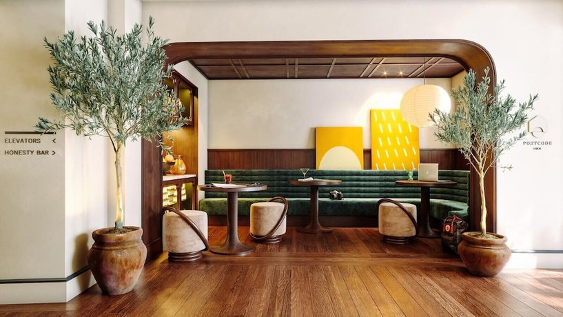 Imagen de los interiores del Hotel POSTCODE Liberdade. Foto 8