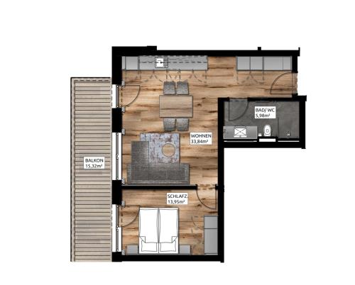 Imagen de la habitación del Hotel PURE Resort Ehrwald. Foto 6