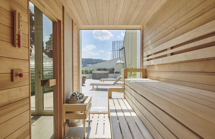 Imagen de los interiores del Hotel Párisi Udvar Hotel Budapest. Foto 12