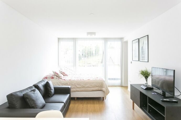 Imagen de la habitación del Hotel Pac&iacute;fico Apartamentos Centro. Foto 14