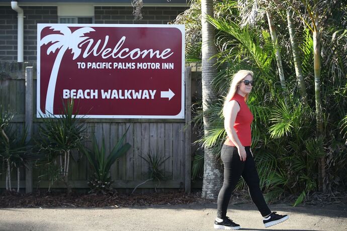 Imagen general del Hotel Pacific Palms Motor Inn. Foto 9