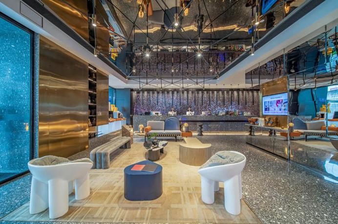 Imagen de los interiores del Hotel Paco Business Zhujiang New Town Saimachang Branch. Foto 8