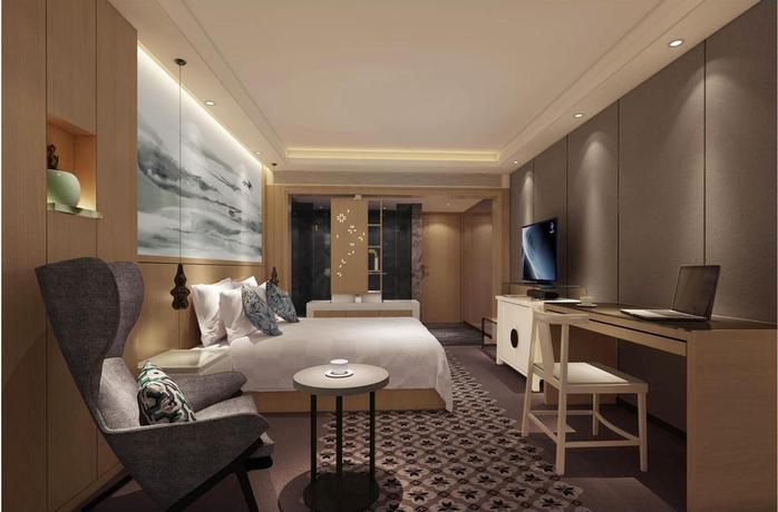 Imagen de la habitación del Hotel Paco Hotel Gangding Metro Guangzhou. Foto 5