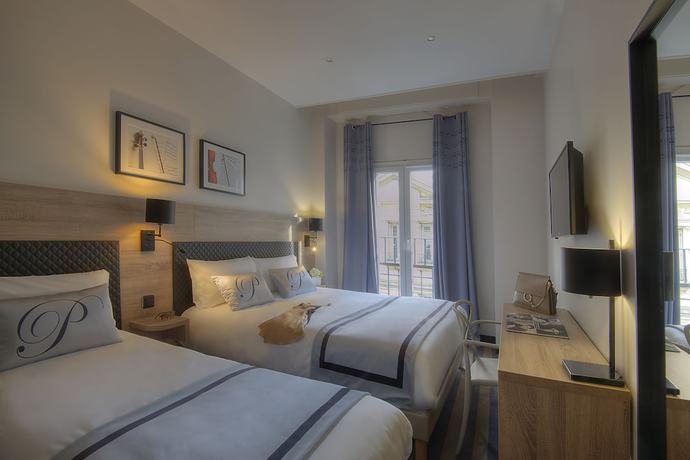 Imagen de la habitación del Hotel Paganini, Niza. Foto 3
