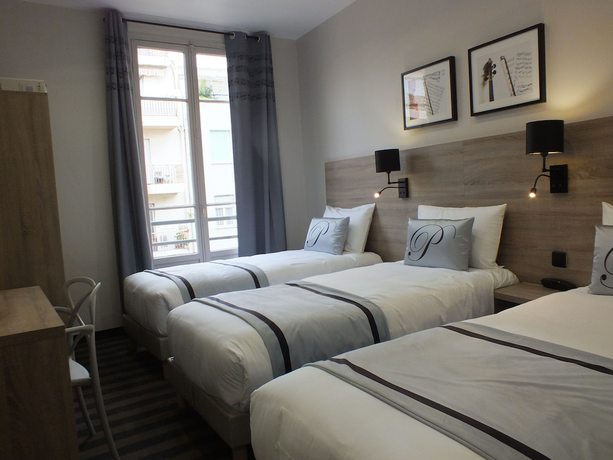 Imagen de la habitación del Hotel Paganini, Niza. Foto 5