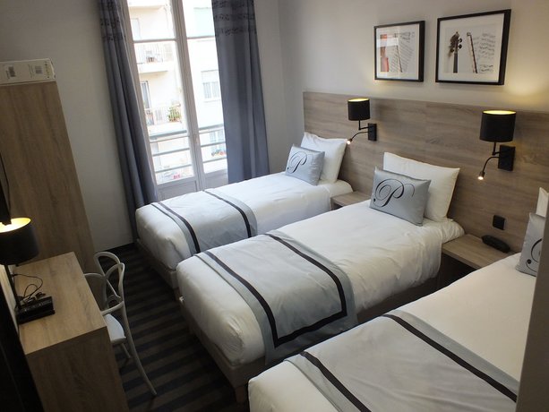 Imagen de la habitación del Hotel Paganini, Niza. Foto 7