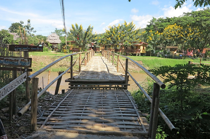 Imagen de los exteriores del Hotel Pai Country Hut. Foto 15