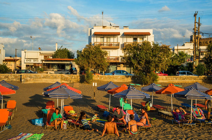Imagen de los exteriores del Hotel Pal Beach, Creta. Foto 15