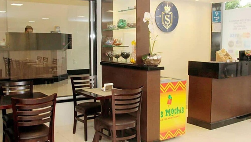 Imagen del bar/restaurante del Hotel Palace Santarem. Foto 13