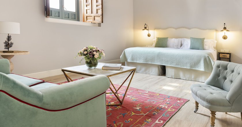 Imagen de la habitación del Hotel Palacio Bucarelli. Foto 6