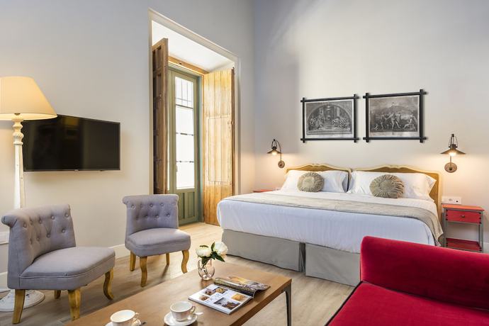 Imagen de la habitación del Hotel Palacio Bucarelli. Foto 13