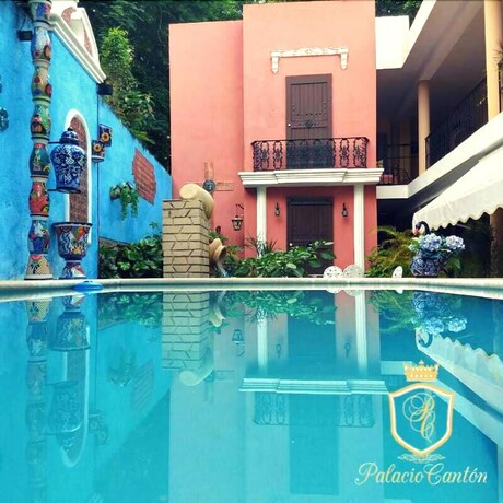 Imagen de la piscina del Hotel Palacio Canton. Foto 38