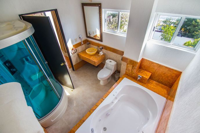 Imagen de la habitación del Hotel Palacio Maya, M&eacute;rida. Foto 17