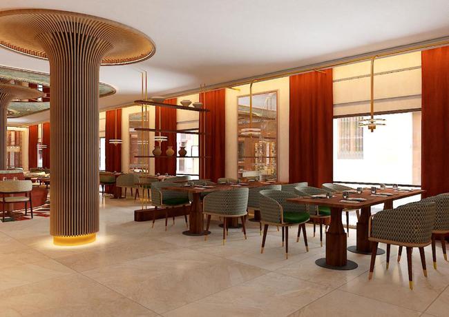 Imagen del bar/restaurante del Hotel Palacio San Juan, a Royal Hideaway. Foto 2