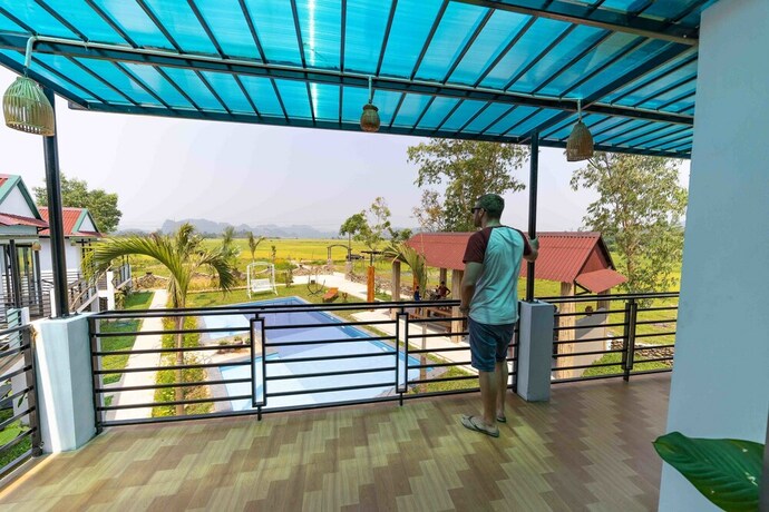 Imagen de la habitación del Hotel Palafita Bungalow. Foto 26