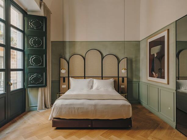 Imagen de la habitación del Hotel Palau Fugit. Foto 11