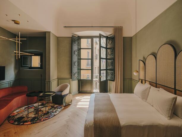 Imagen de la habitación del Hotel Palau Fugit. Foto 16