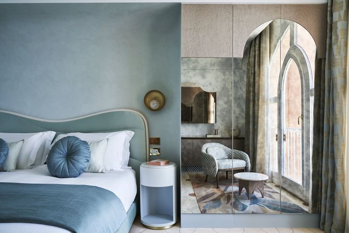 Imagen de la habitación del Hotel Palazzo Avino. Foto 8