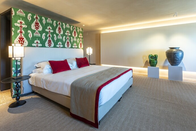 Imagen de la habitación del Hotel Palazzo Durazzo Suites. Foto 18