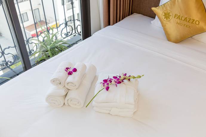 Imagen de la habitación del Hotel Palazzo Luxury. Foto 8