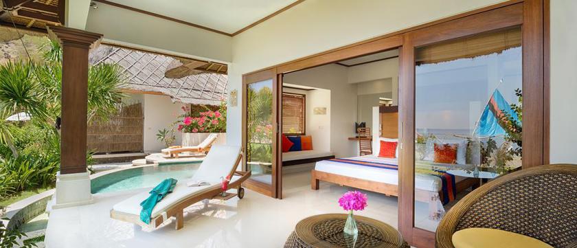 Imagen de la habitación del Hotel Palm Garden Amed Beach and Spa Resort Bali. Foto 5