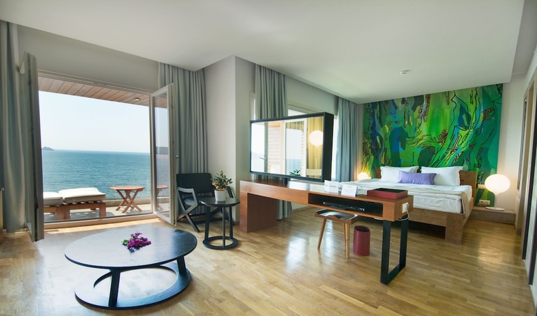 Imagen de la habitación del Hotel Palmalife Bodrum Resort & Spa. Foto 11