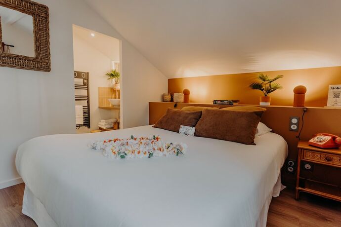 Imagen de la habitación del Hotel Palmito, Biarritz. Foto 15