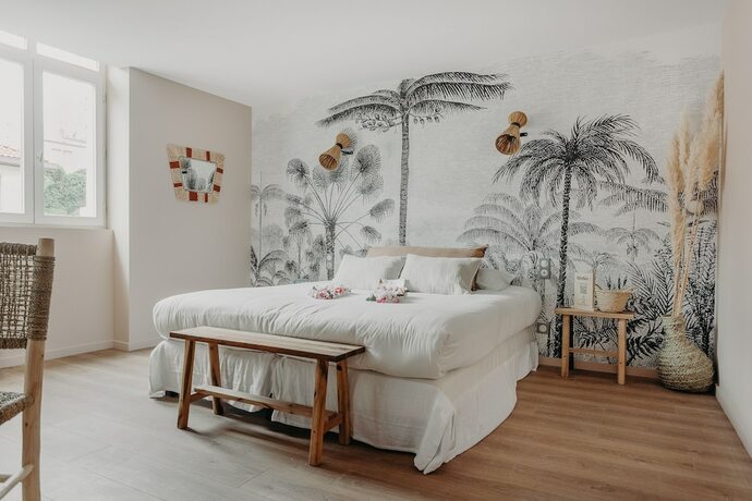 Imagen de la habitación del Hotel Palmito, Biarritz. Foto 16
