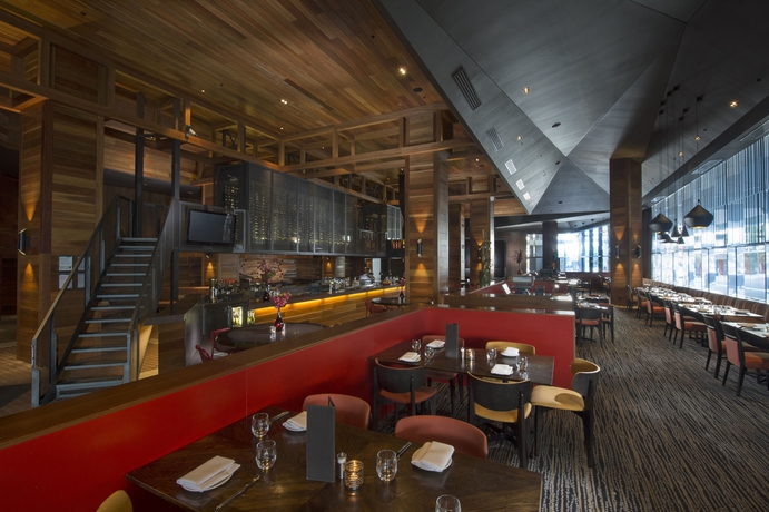 Imagen del bar/restaurante del Hotel Pan Pacific Melbourne. Foto 2