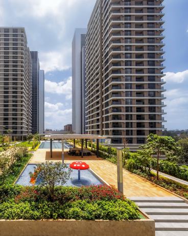 Imagen de la piscina del Hotel Pan Pacific Serviced Suites Nairobi. Foto 18