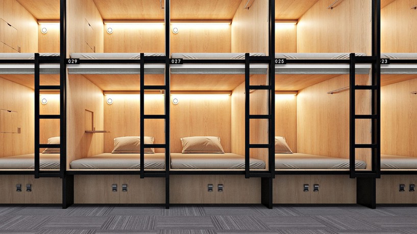 Imagen de la habitación del Hotel Panda Pod. Foto 8