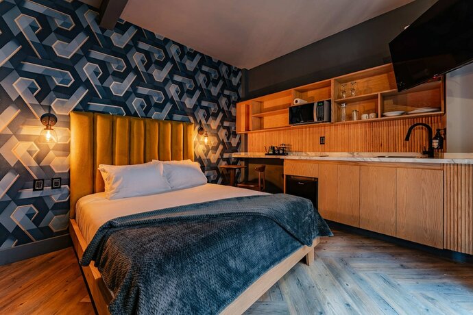 Imagen de la habitación del Hotel Pandora Luxury Suites Reforma by VH. Foto 15