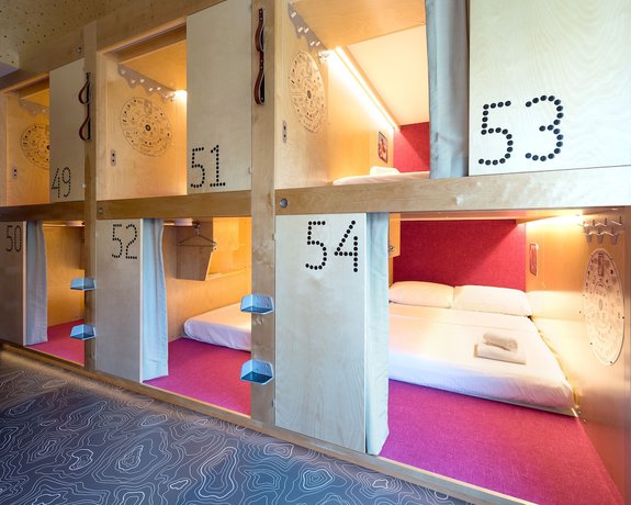 Imagen de la habitación del Hotel Pangea Pod. Foto 5