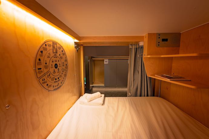 Imagen de la habitación del Hotel Pangea Pod. Foto 14