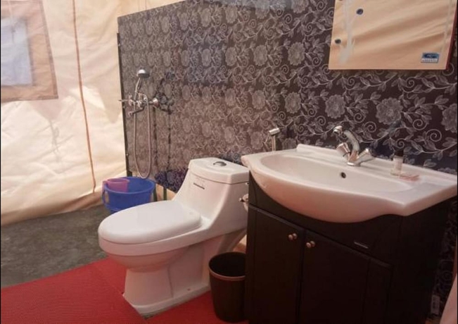 Imagen de la habitación del Hotel Pangong Heritage Camp. Foto 16