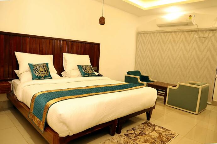 Imagen de la habitación del Hotel Panna Tiger Resort. Foto 18