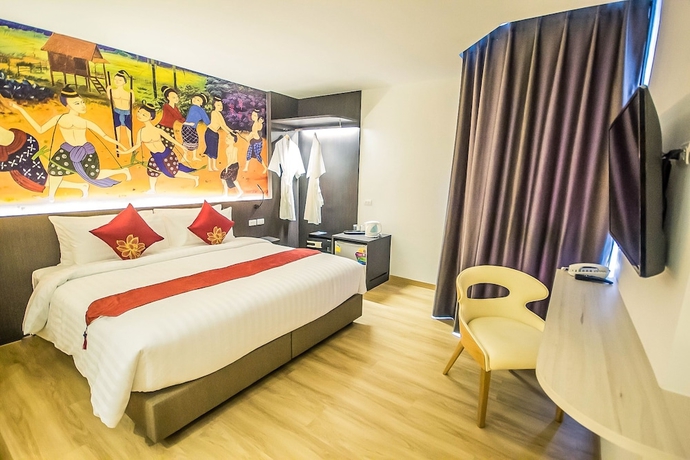 Imagen de la habitación del Hotel Pannarai Bangkok. Foto 18