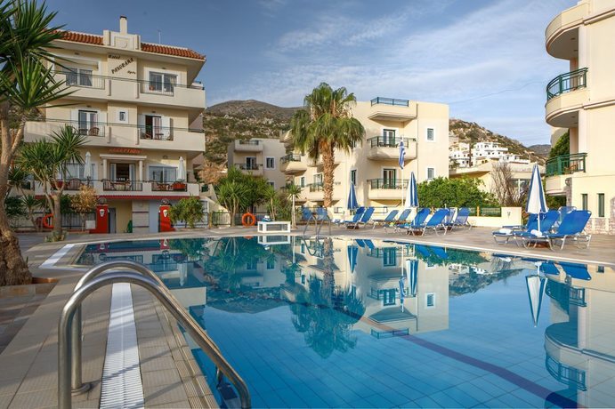Imagen general del Hotel Panorama Apartments, Creta. Foto 1