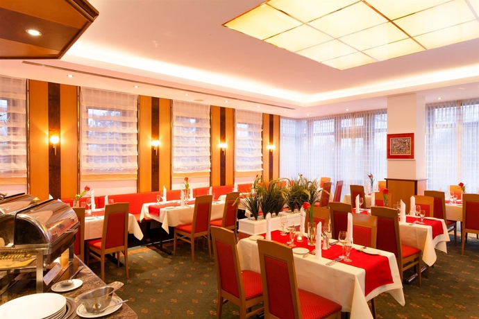 Imagen del bar/restaurante del Hotel Panorama Hamburg - Billstedt. Foto 4