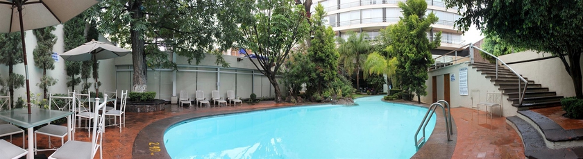 Imagen de la piscina del Hotel Panorama, San Luis Potosi. Foto 15