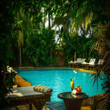 Imagen general del Hotel Papa Jolly Eco Resort - Near Morjim Beach. Foto 2