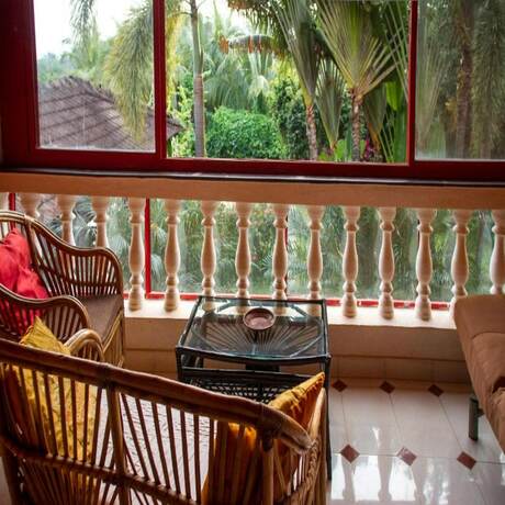 Imagen general del Hotel Papa Jolly Eco Resort - Near Morjim Beach. Foto 4